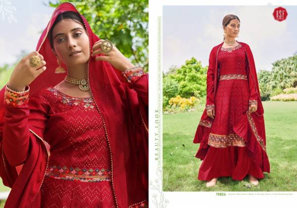 Rsf Sabhya Heavy Wedding Wear Pure Chinon Silk Latest Designer Salwar Kameez Collection